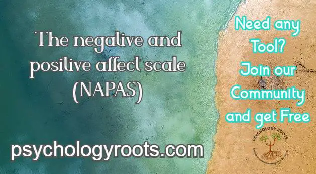 The negative and positive affect scale (NAPAS)
