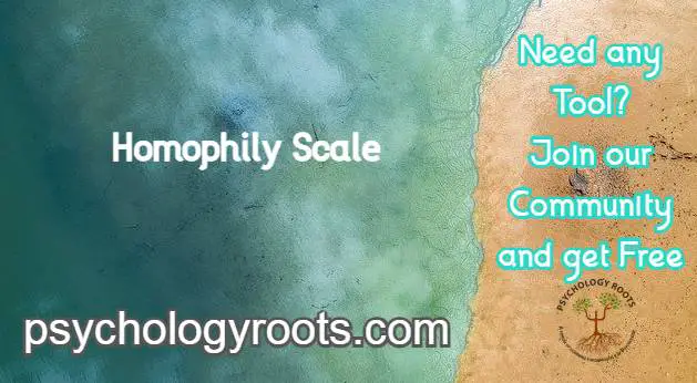 Homophily Scale