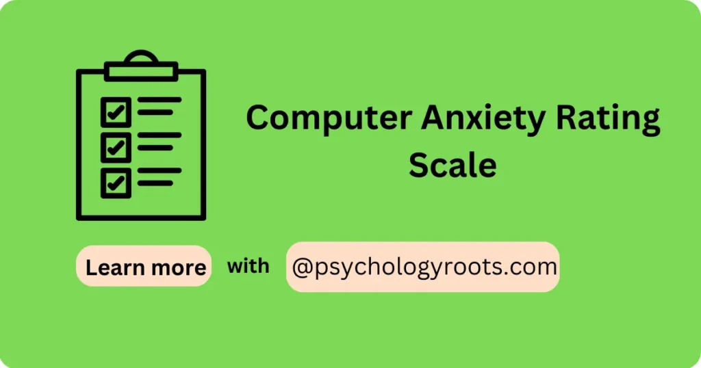 Computer Anxiety Rating Scale