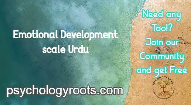 Emotional Development scale Urdu