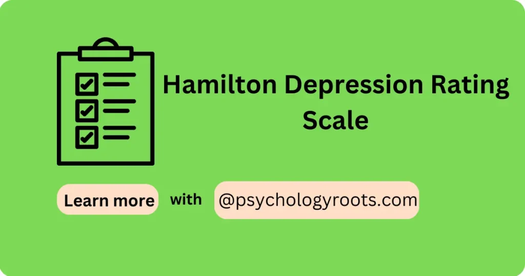 Hamilton Depression Rating Scale