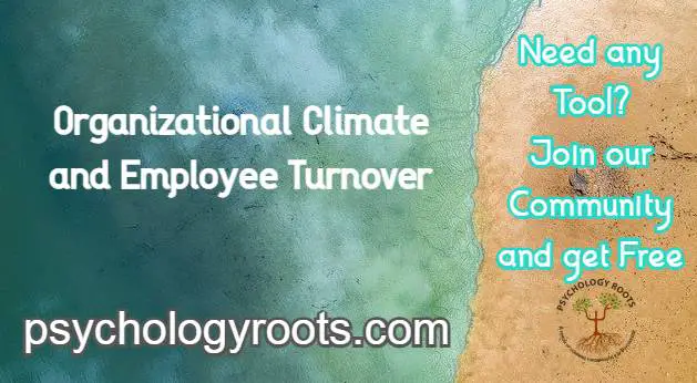 Organizational Climate and Employee Turnover Questionnaire