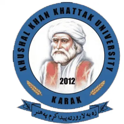 Khushal Khan Khattak University Karak logo