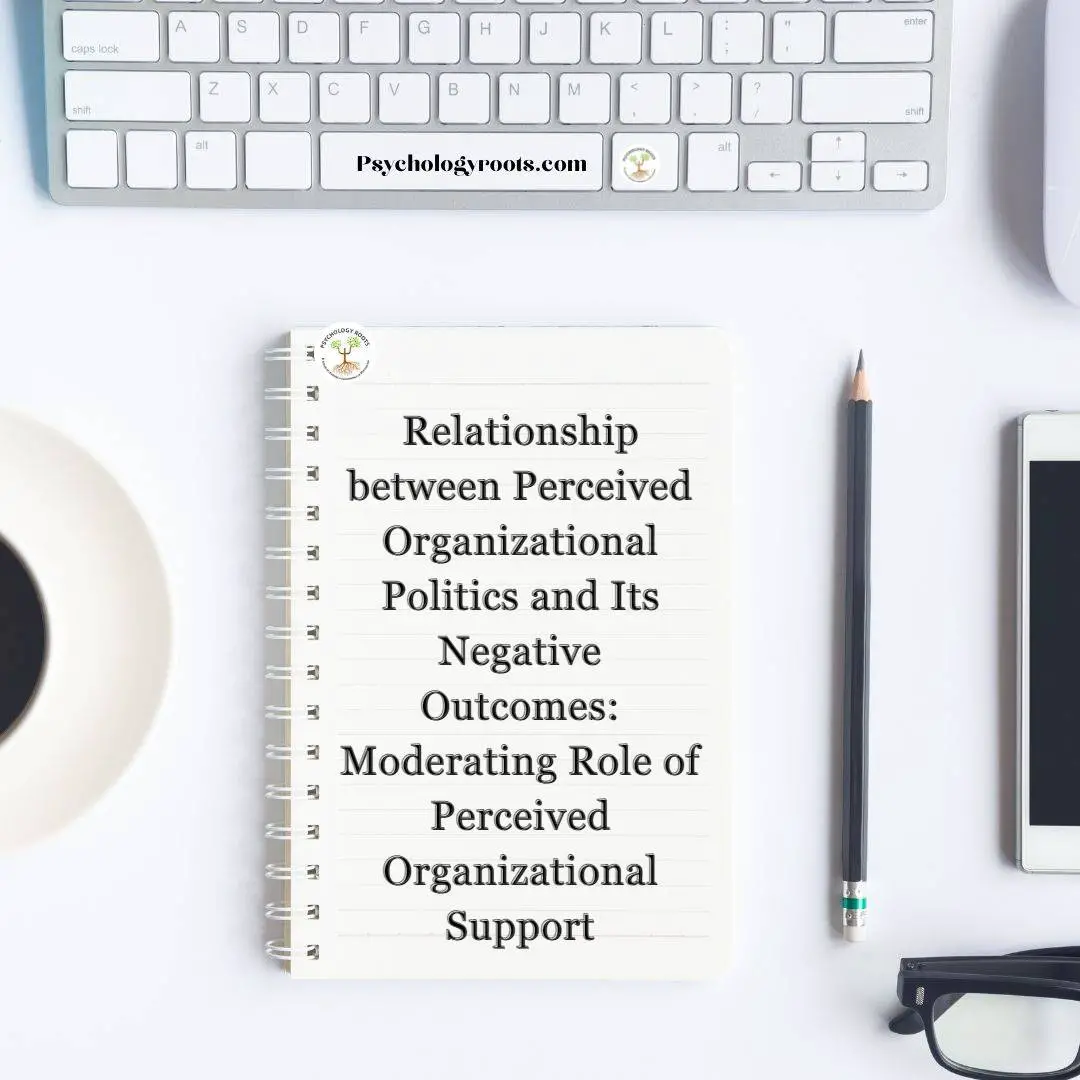 Relationship between Perceived Organizational Politics and Its Negative Outcomes: Moderating Role of Perceived Organizational Support