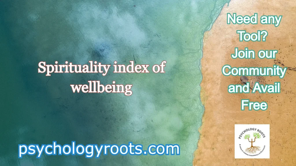 Spirituality Index of Well-Being