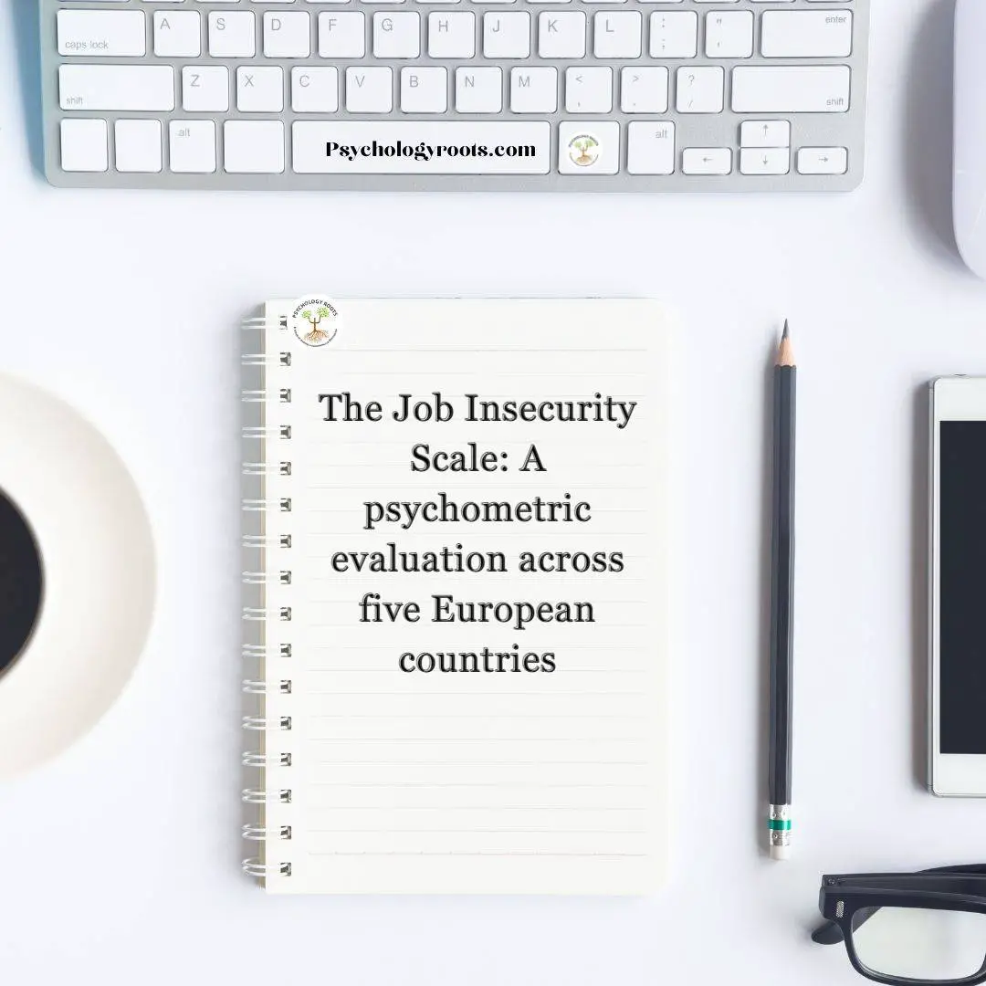The Job Insecurity Scale: A psychometric evaluation across five European countries