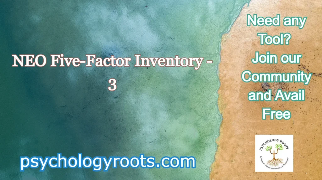 NEO Five-Factor Inventory - 3