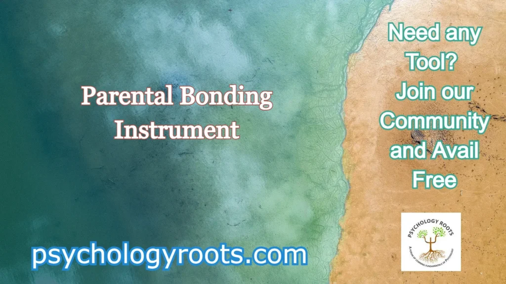 Parental Bonding Instrument
