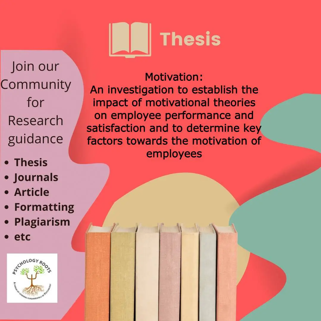 thesis and motivation