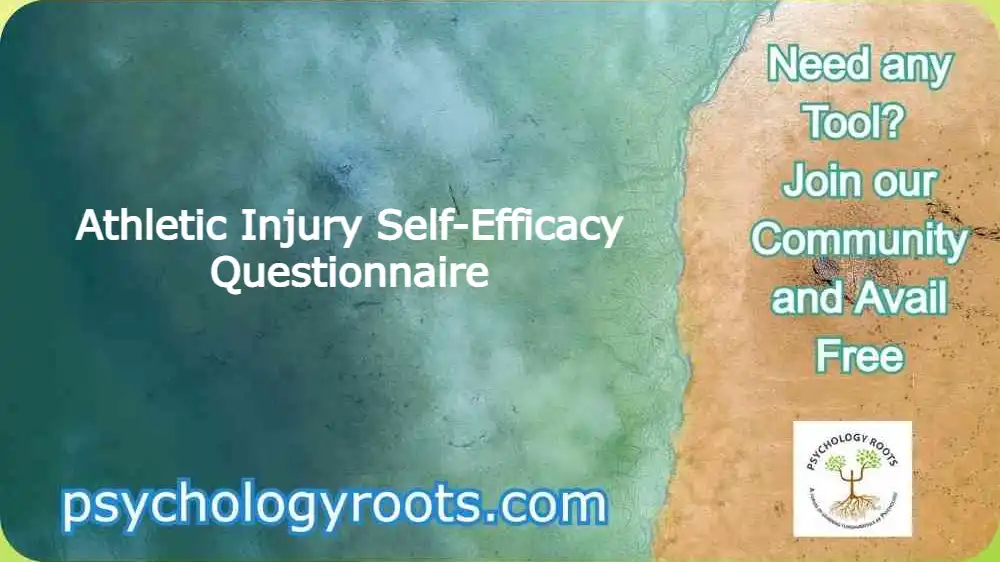 Athletic Injury Self-Efficacy Questionnaire