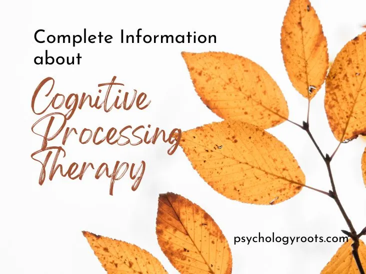 Cognitive Processing Therapy