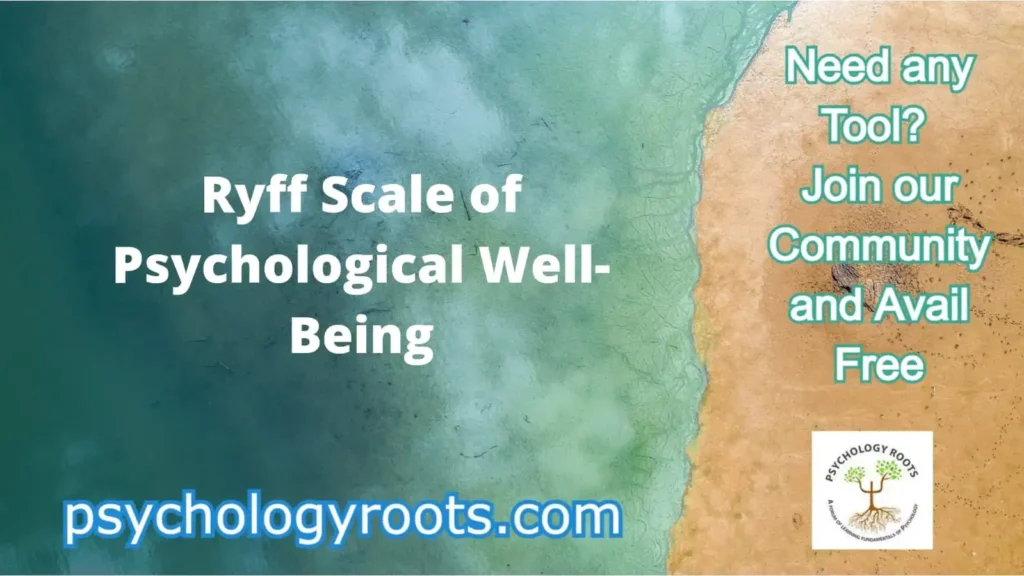 Ryff Scale of Psychological Well-Being
