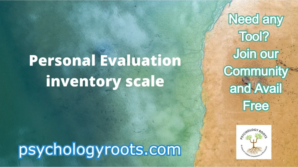 Personal Evaluation inventory scale