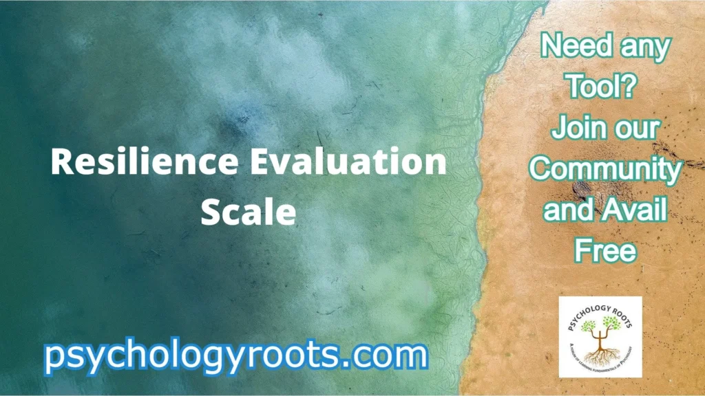 Resilience Evaluation Scale