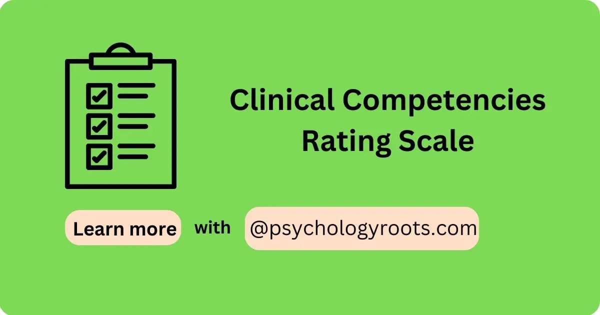 Clinical Competencies Rating Scale