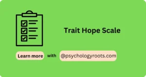 Trait Hope Scale