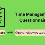 Time Management Questionnaire