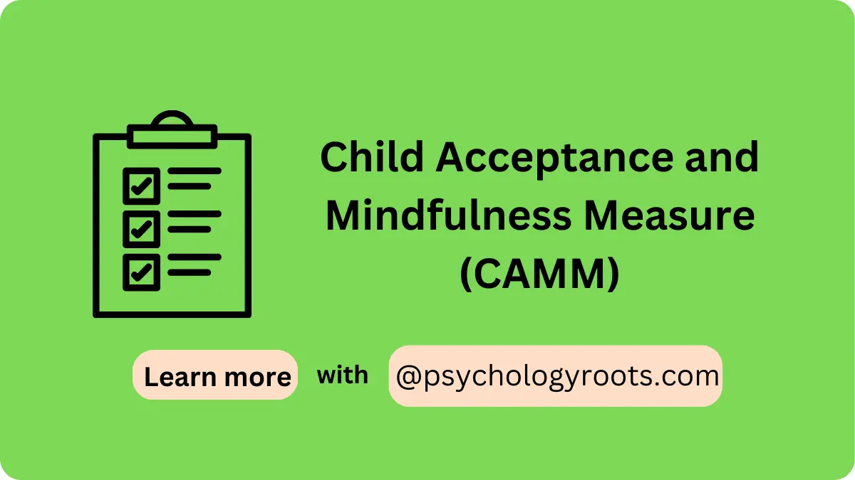 Child Acceptance and Mindfulness Measure (CAMM)