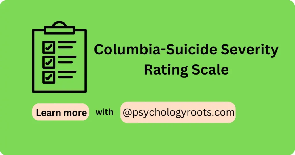 Columbia-Suicide Severity Rating Scale