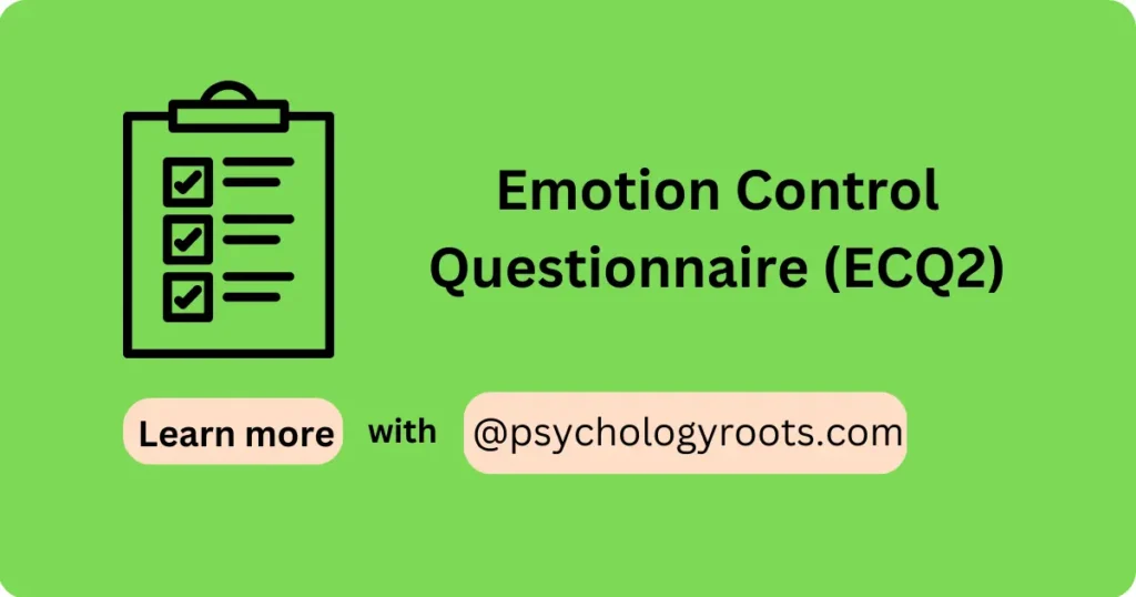 Emotion Control Questionnaire (ECQ2)