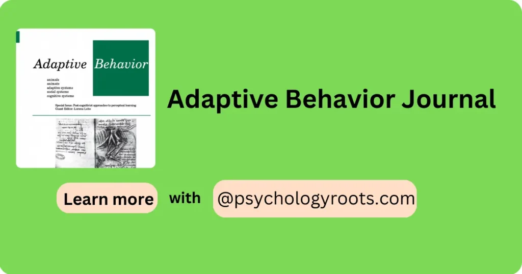 Adaptive Behavior Journal
