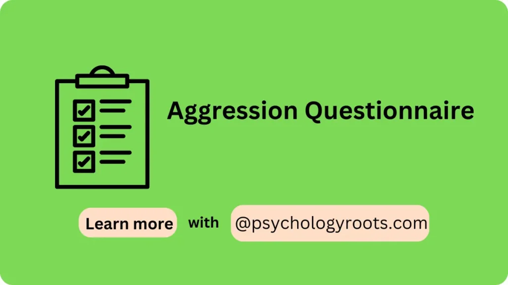 Aggression Questionnaire