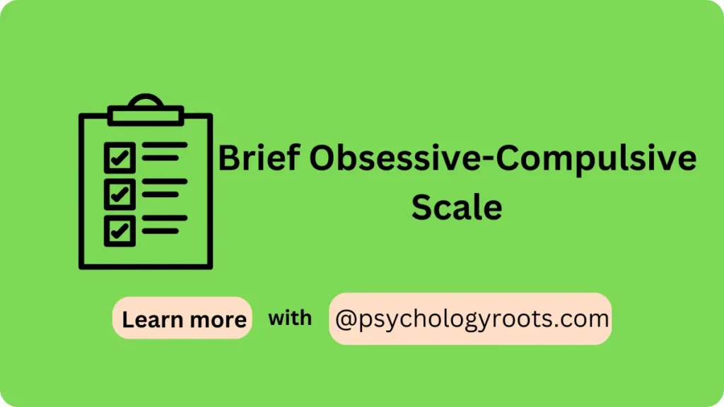 Brief Obsessive-Compulsive Scale