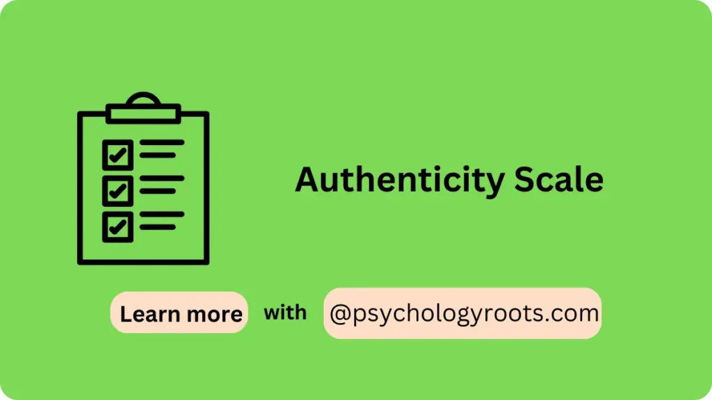 Authenticity Scale