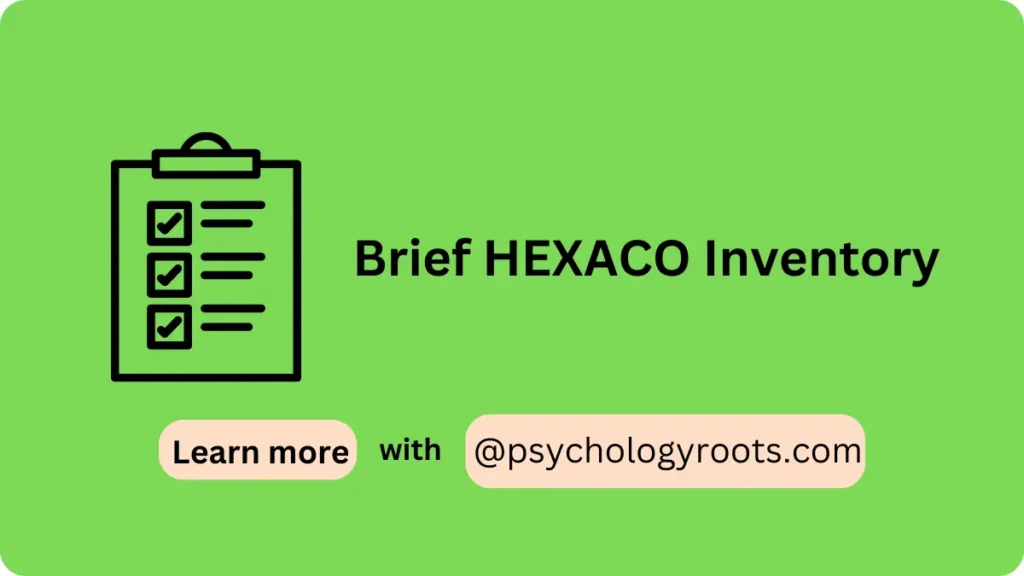 Brief HEXACO Inventory