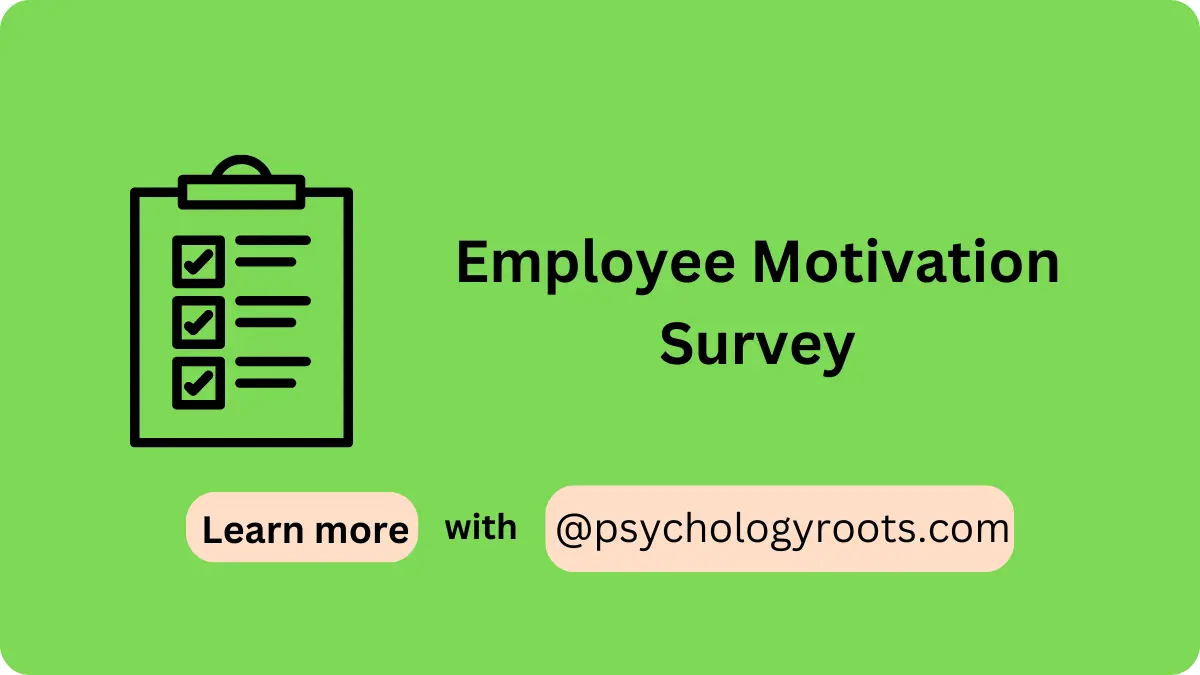 Employee Motivation Survey