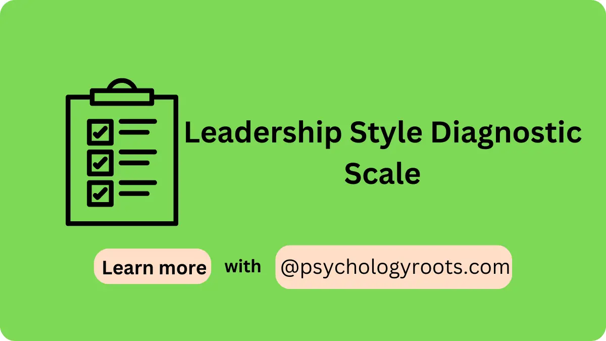 Leadership Style Diagnostic Scale