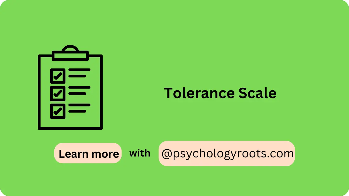 Tolerance Scale