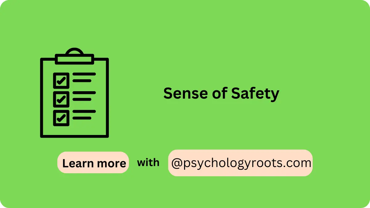 Sense of Safety