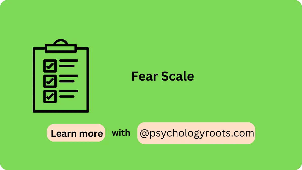 Fear Scale
