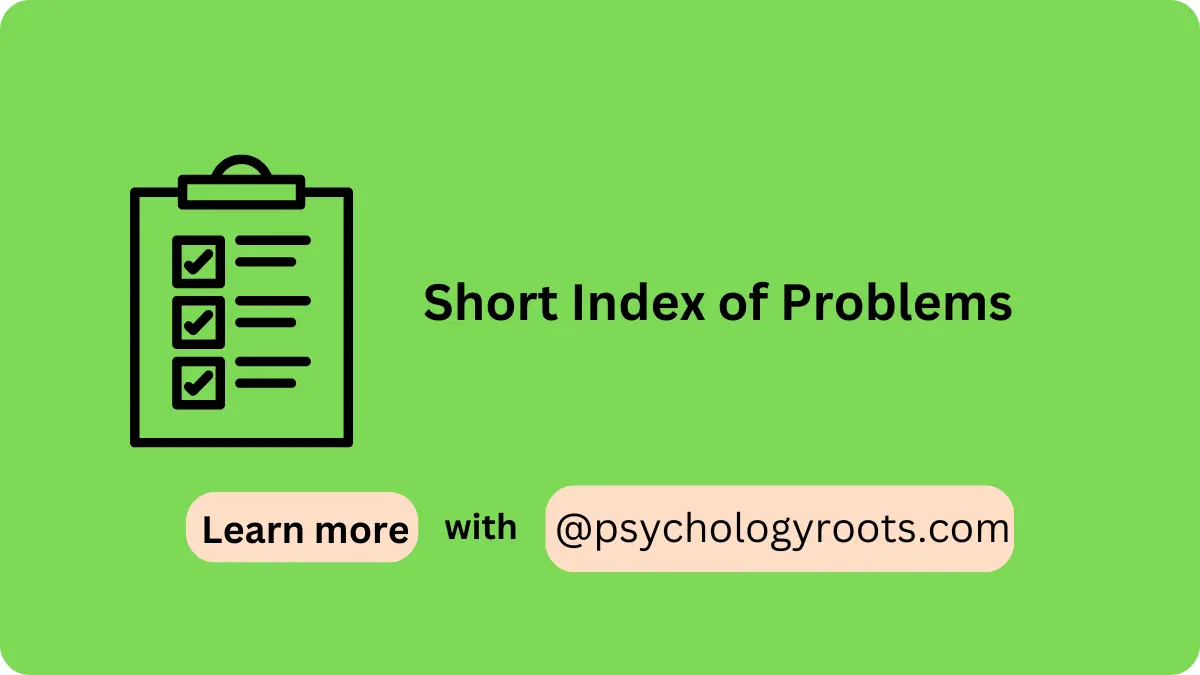 Short Index of Problems
