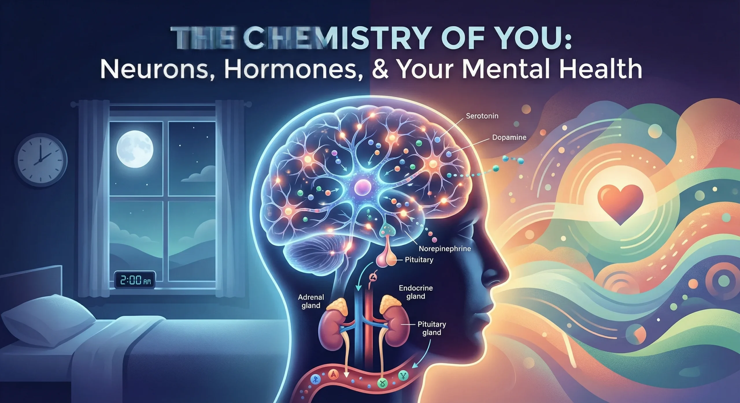 The Chemistry of You Unlocking the Secrets of Neurons, Hormones, and Your Mental Health