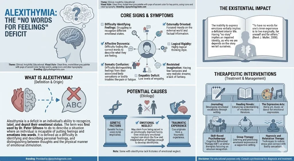 Alexithymia Explained