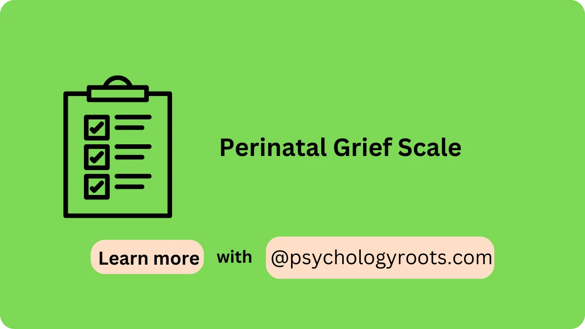 Perinatal Grief Scale