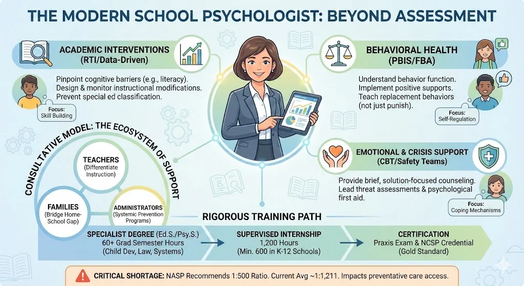What Is a School Psychologist Roles, Training & Impact