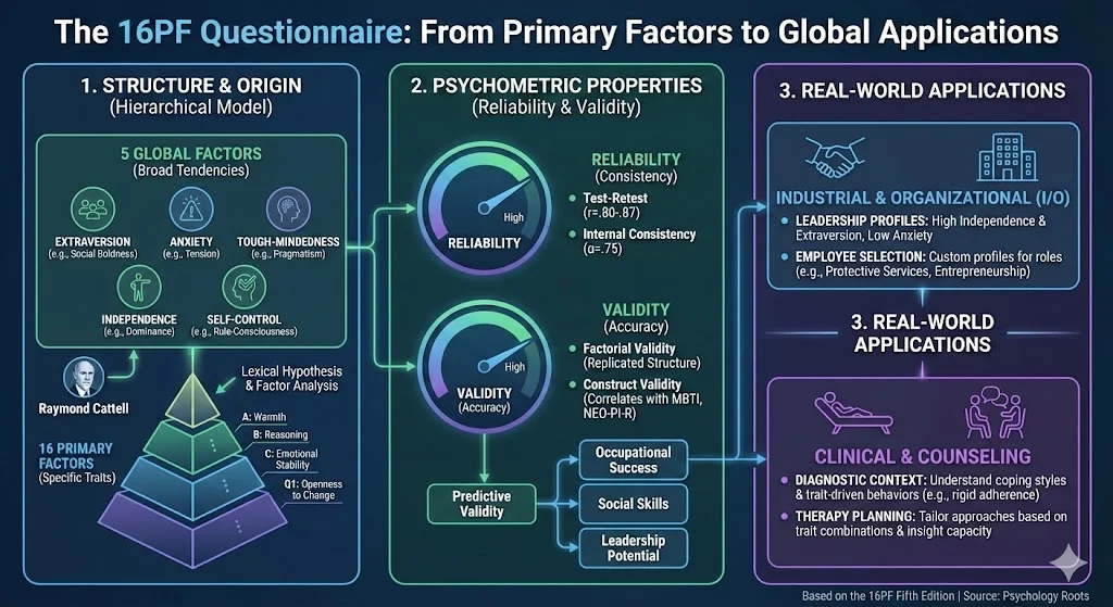 16PF Questionnaire Guide Structure, Validity, and Clinical Use