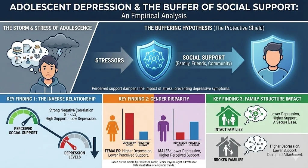 Adolescent Depression & Social Support