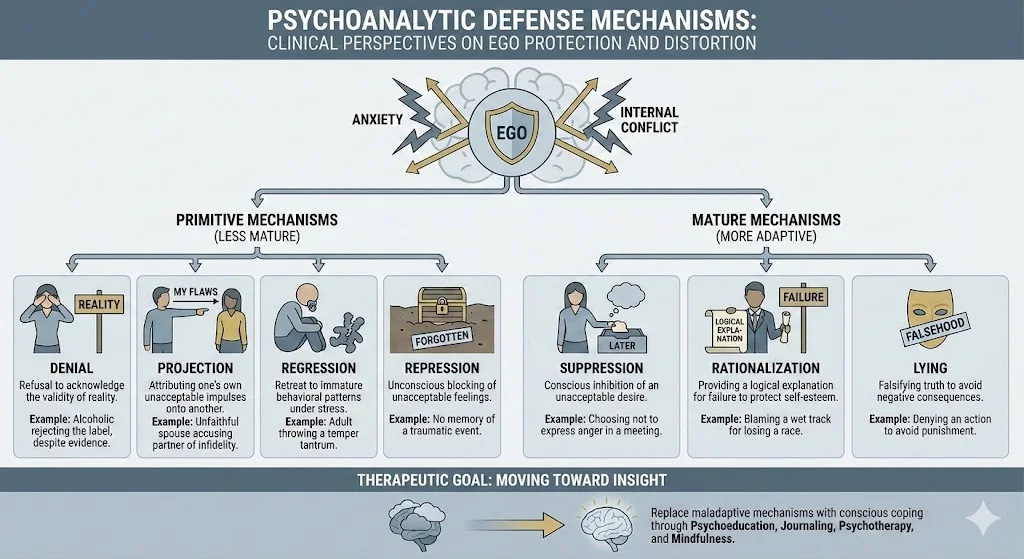 Defense Mechanisms in Psychology