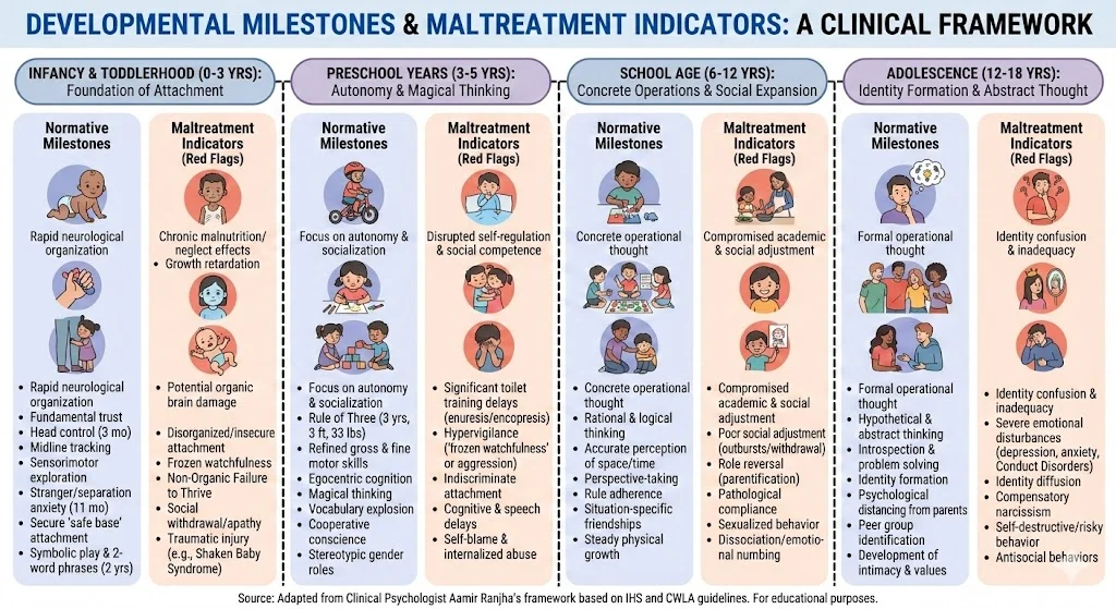 Developmental Milestones & Maltreatment