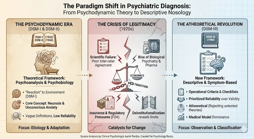 DSM-I and DSM-II Analysis The History of Psychodynamic Diagnosis