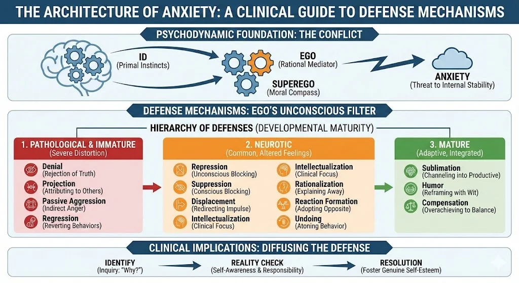 Defense Mechanisms in Psychology