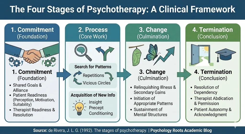 The 4 Stages of Psychotherapy