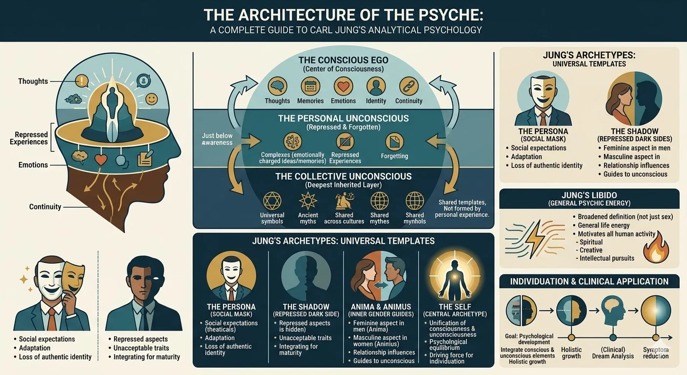 The Jungian Psyche Archetypes, Libido, and Individuation